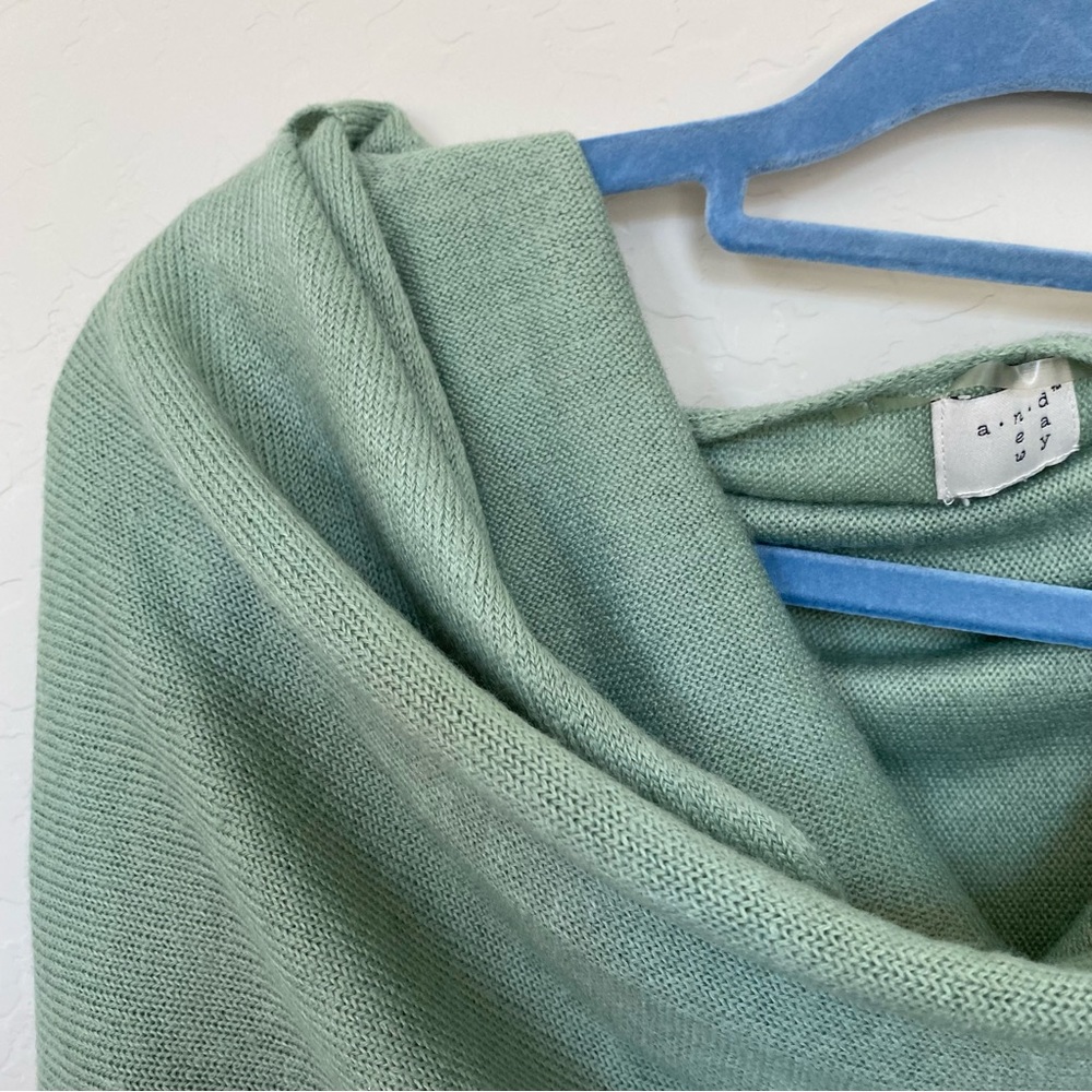 A New Day Sage Green Scarf/Shawl - Picture 5 of 7